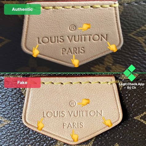 real lv vs fake|louis vuitton purse authenticity check.